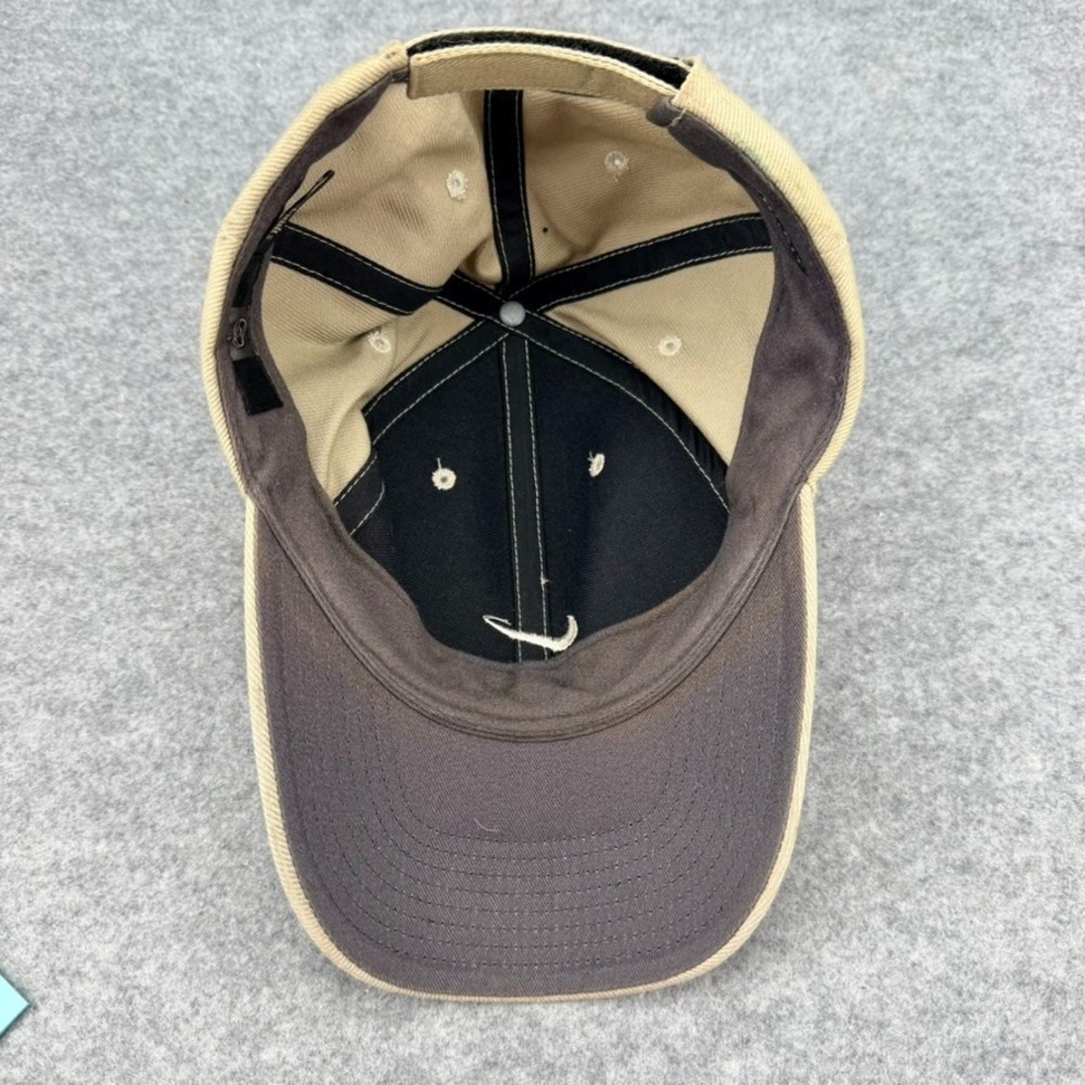 Nike Golf Dri-FIT Baseball Cap Khaki Beige Legacy91 Adjustable Hat - Picture 9 of 14